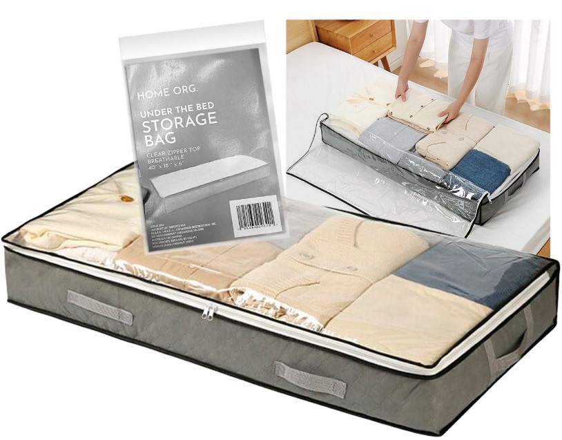 Θήκη Αποθήκευσης Υφασμάτινη Γίγας 100x44x14εκ. Homie 81-1158 - Homie - 81-1158